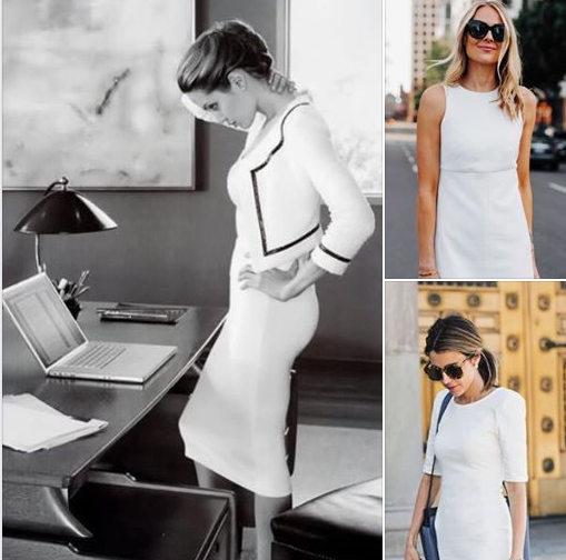 Il vestitino bianco in estate è un must!